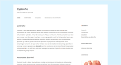 Desktop Screenshot of dystrofie.org